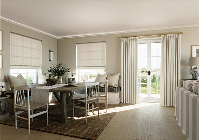 The British Stripe Co. Charles, Dover No.1 - Made to Measure Curtains - Image 7